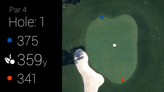 google glass GolfSight（ゴルフサイト）/ゴルフアプリ