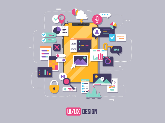 UI/UXデザインのイメージ