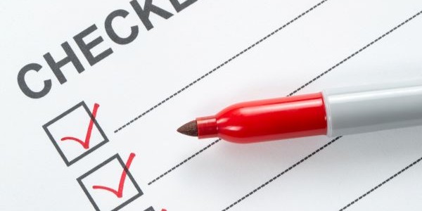 チェックリストの画像