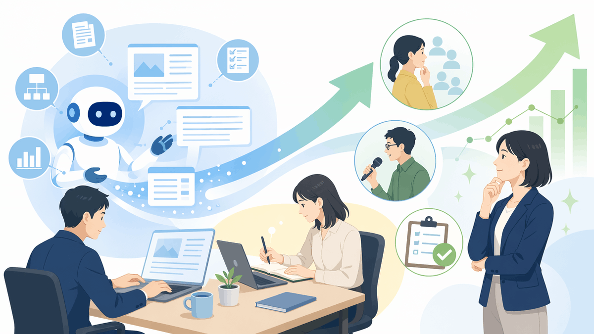 企業ブログのAI活用術|工数削減と成果改善を両立するAXの進め方