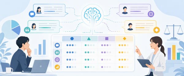 AIが生成する回答の中で、自社ブランドや自社サイトがどのように扱われているかを確認・分析するツール