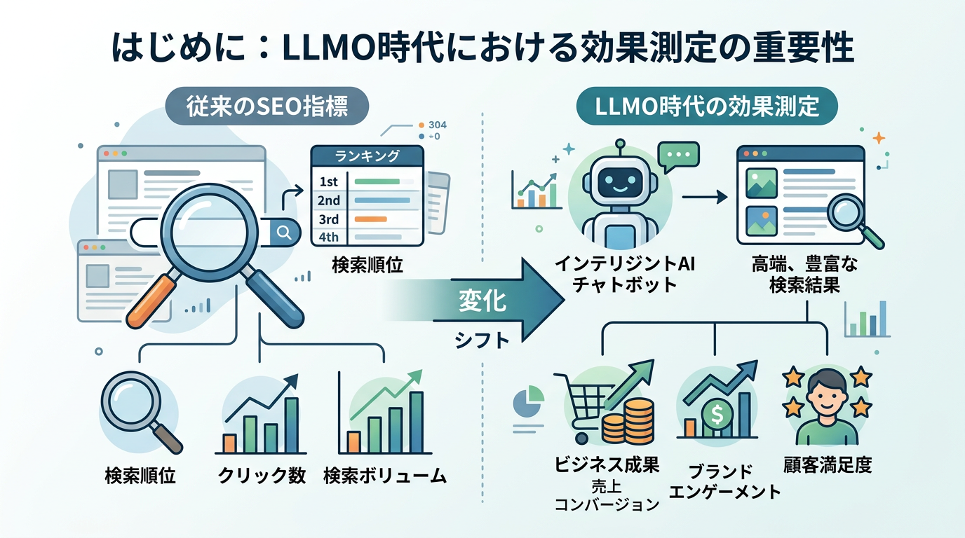 はじめに:LLMO時代における効果測定の重要性