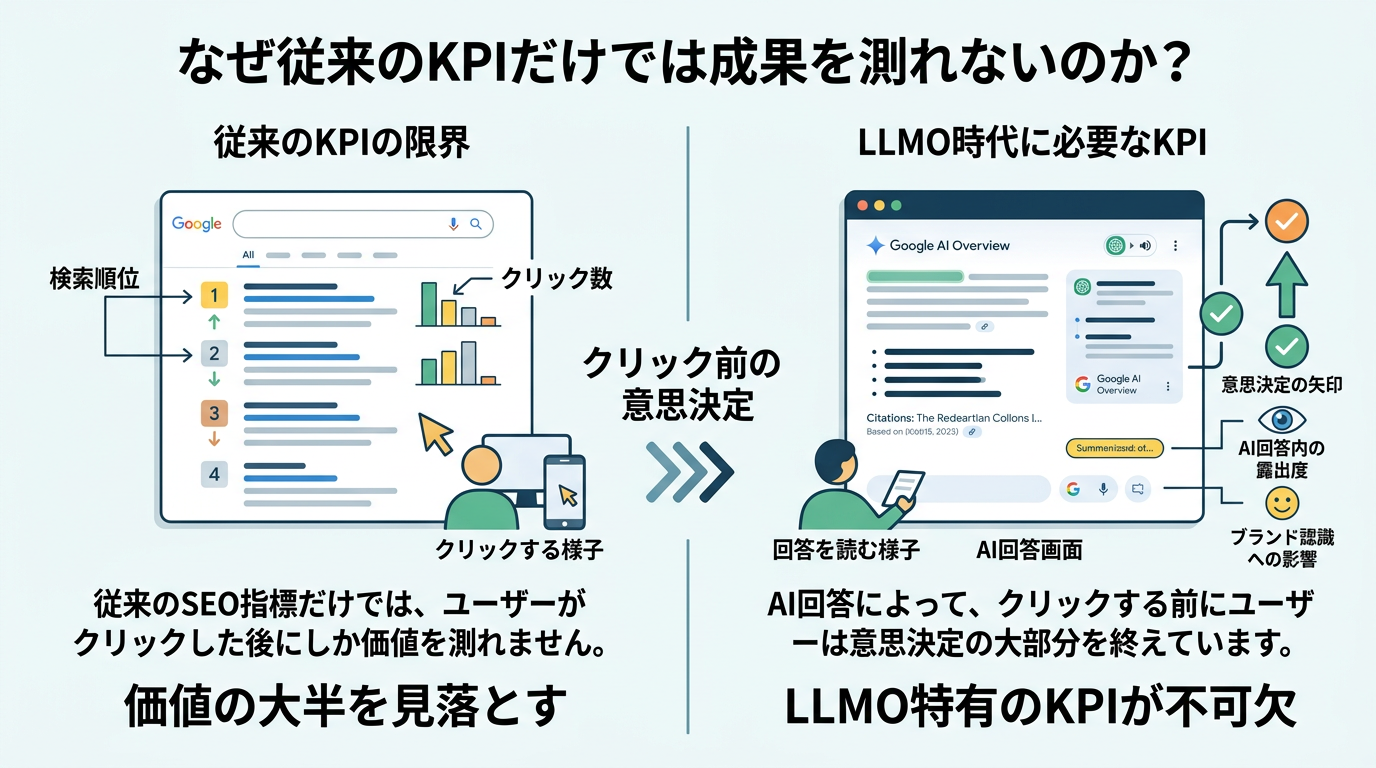 なぜ従来のKPIだけでは成果を測れないのか?